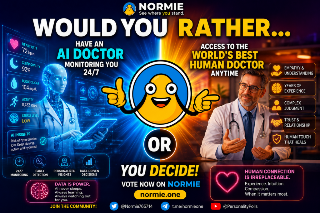 AI or Human Doctor - Normie