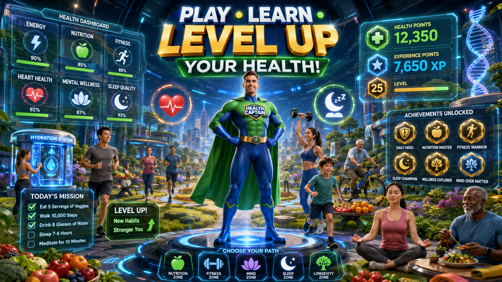 Level Up Your Health: How the Health Captain Game Makes Wellness Fun Again